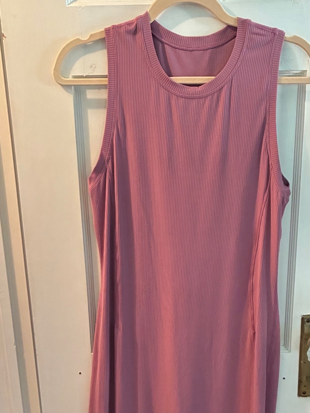 Lululemon All Aligned Ribbed Midi Dress